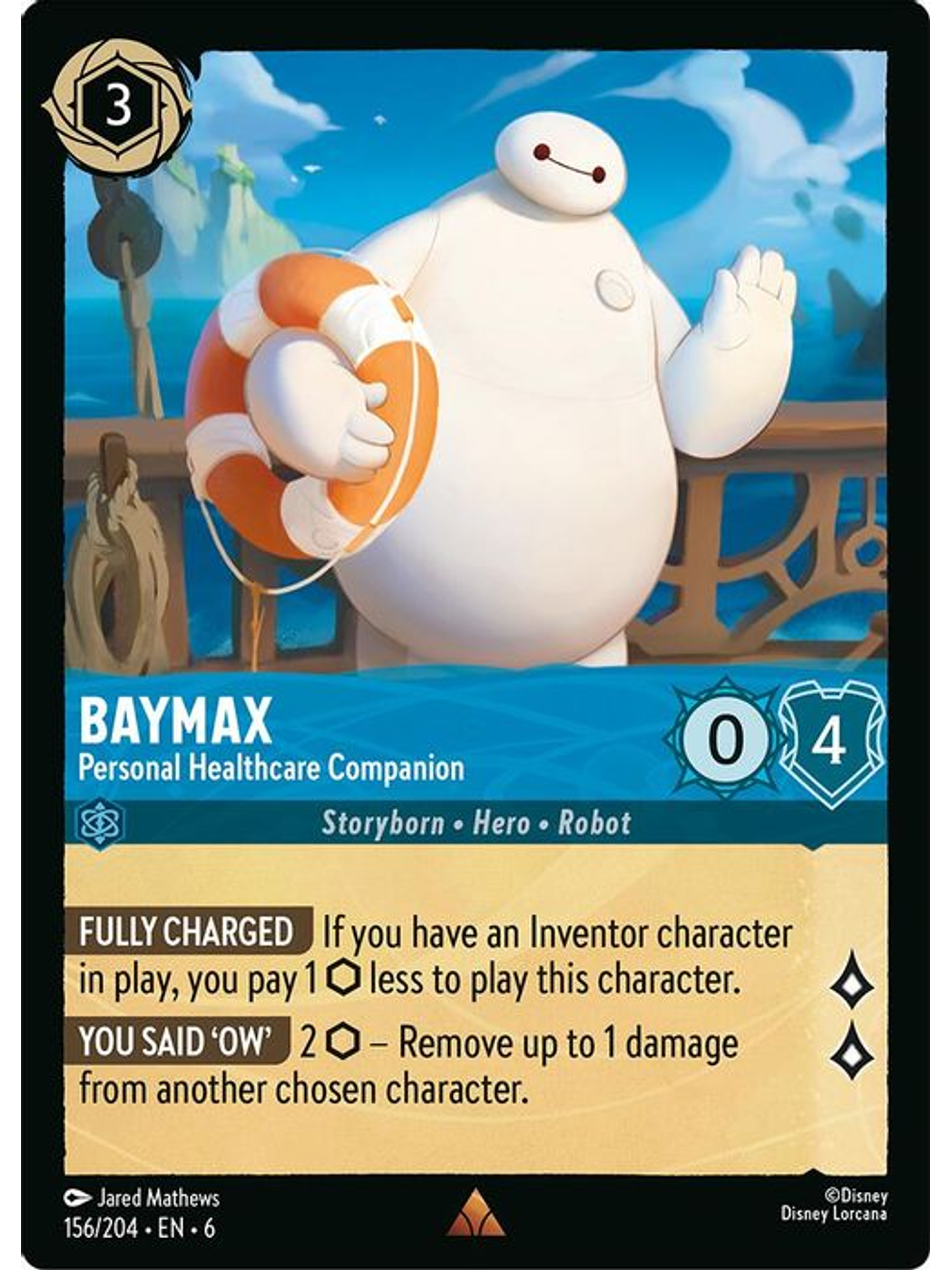 156/204 R Baymax - Personal Healthcare Companion (FOIL) 1