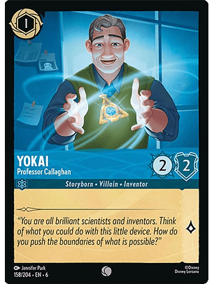 158/204 C Yokai - Professor Callaghan (FOIL)