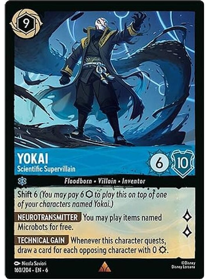 160/204 R Yokai - Scientific Supervillain (FOIL) 1