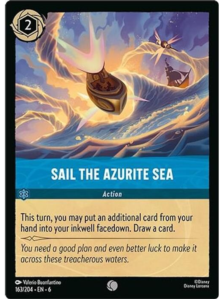 163/204 C Sail the Azurite Sea (FOIL) 1