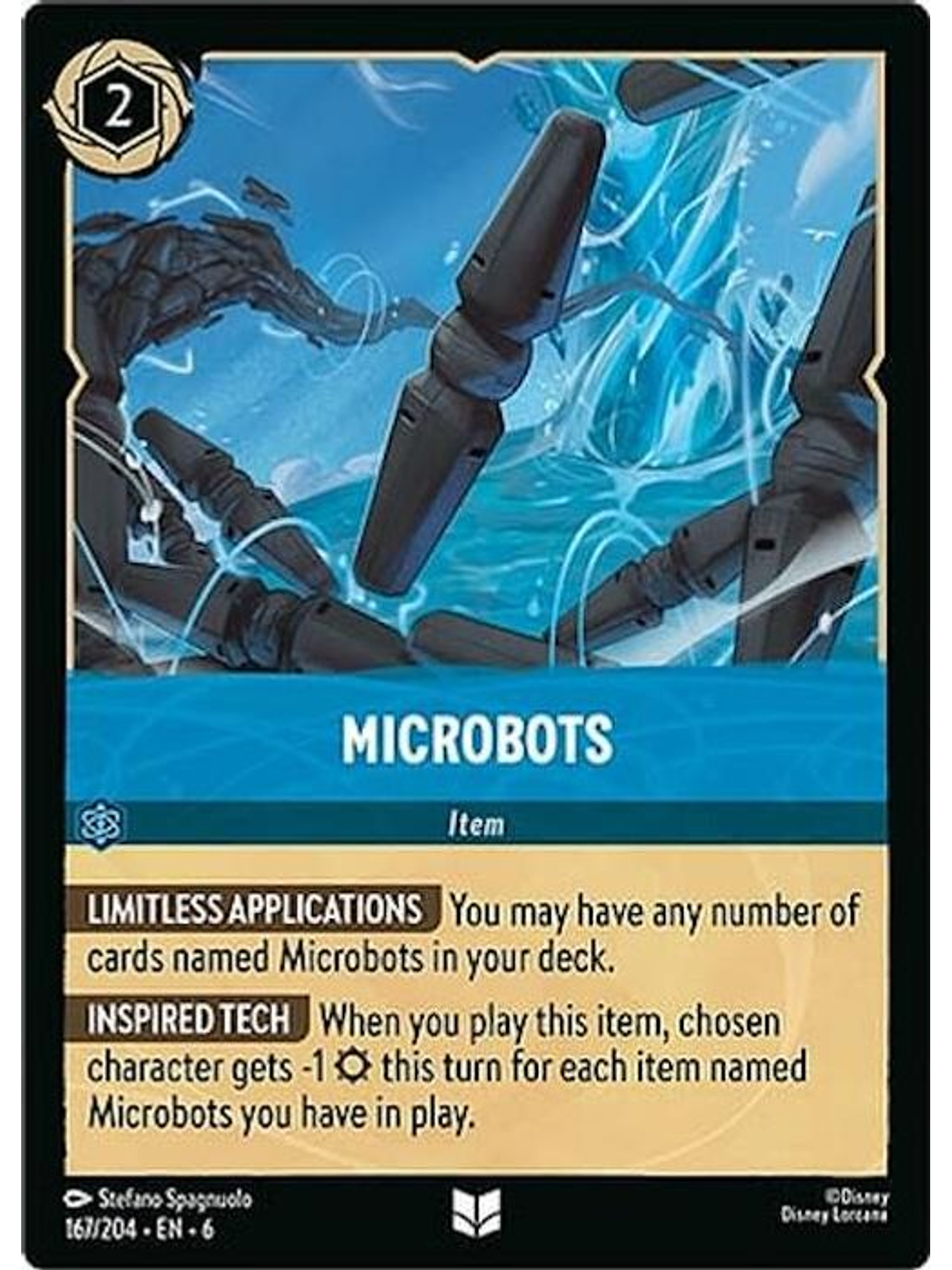 167/204 U Microbots (FOIL) 1