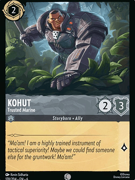 178/204 C Kohut - Trusted Marine (FOIL)