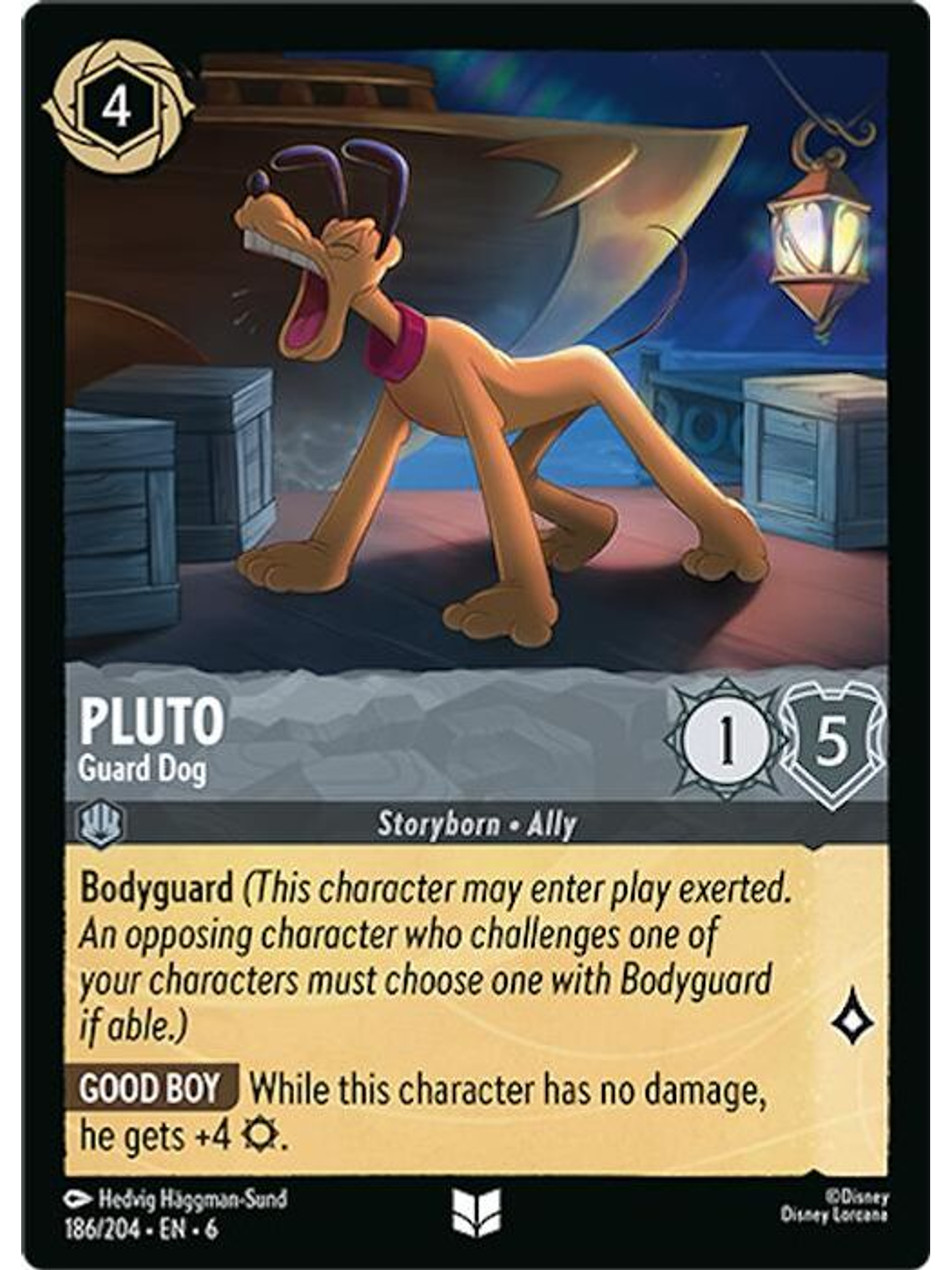 186/204 U Pluto - Guard Dog (FOIL) 1