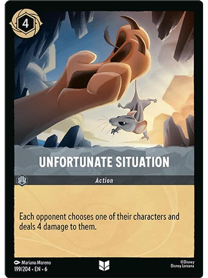199/204 U nfortunate Situation (FOIL) 1