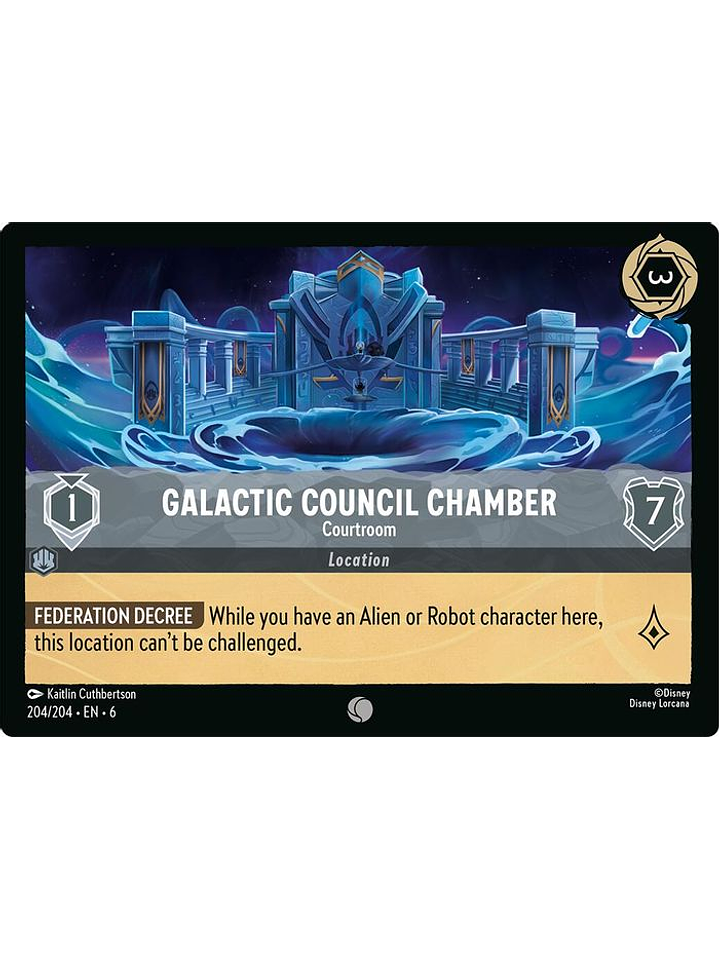 204/204 C Galactic Council Chamber - Courtroom (FOIL) 1