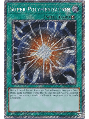 Super Polymerization - RA03-EN053 - Platinum Secret Rare 1st Edition