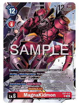 EX7-013 (Alternate Art) MagnaKidmon