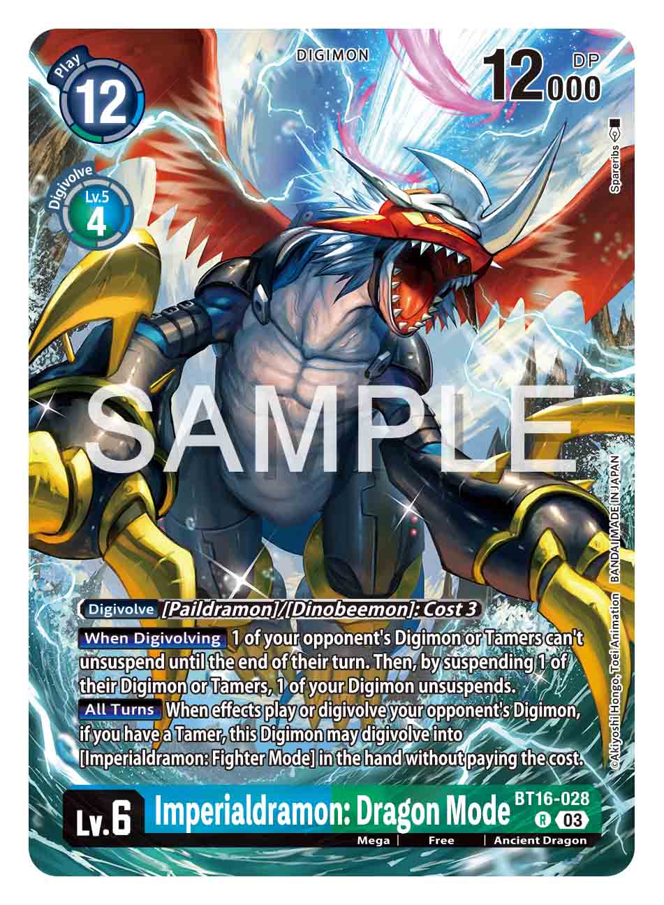 BT16-028 (Alternate Art) Imperialdramon: Dragon Mode