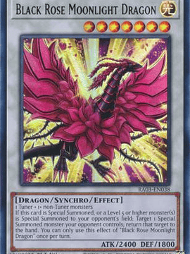 Black Rose Moonlight Dragon - RA03-EN038 - Ultra Rare 1st Edition