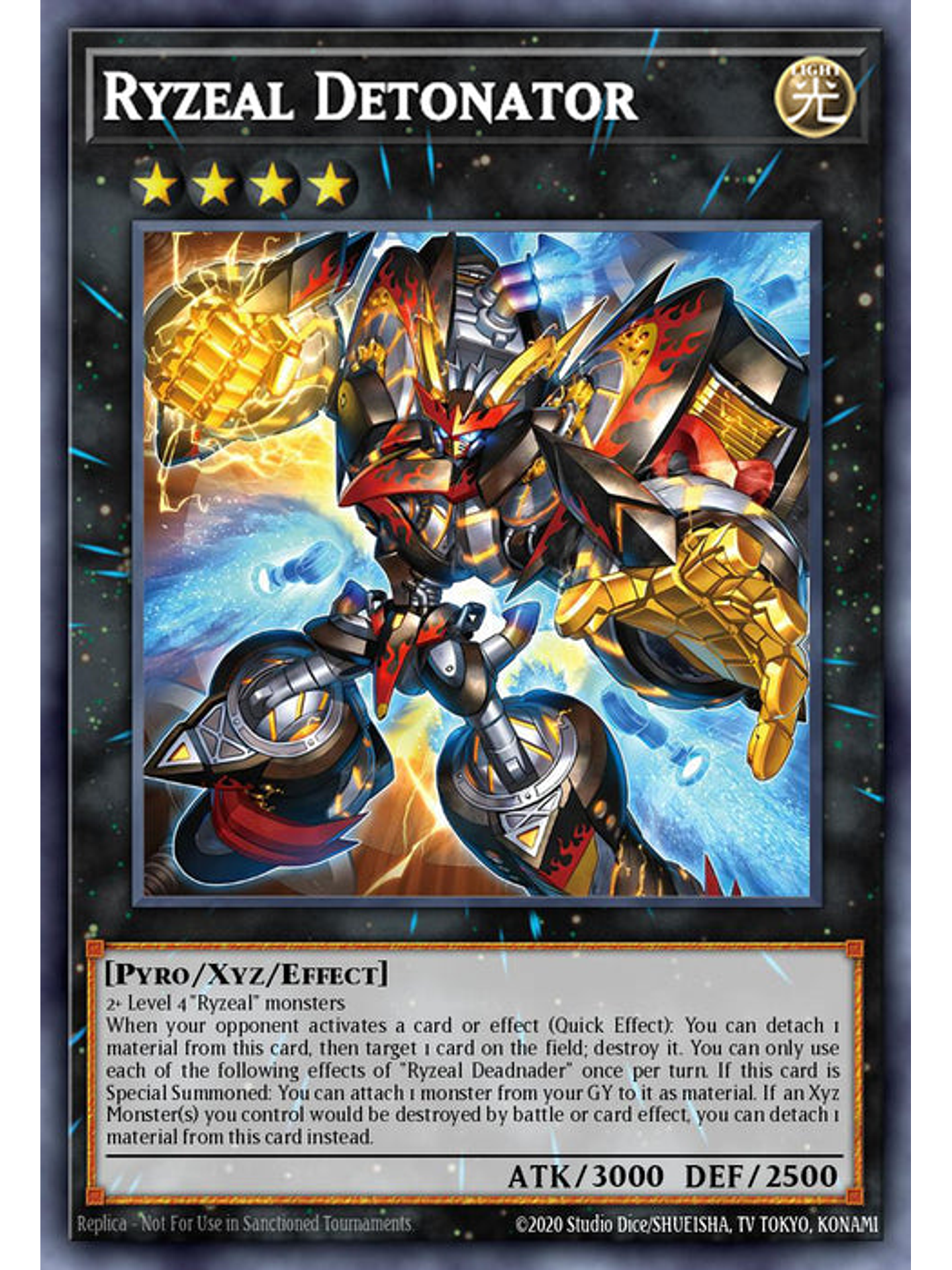 Ryzeal Detonator - CRBR-EN007 - Collector's Rare 1st Edition 1