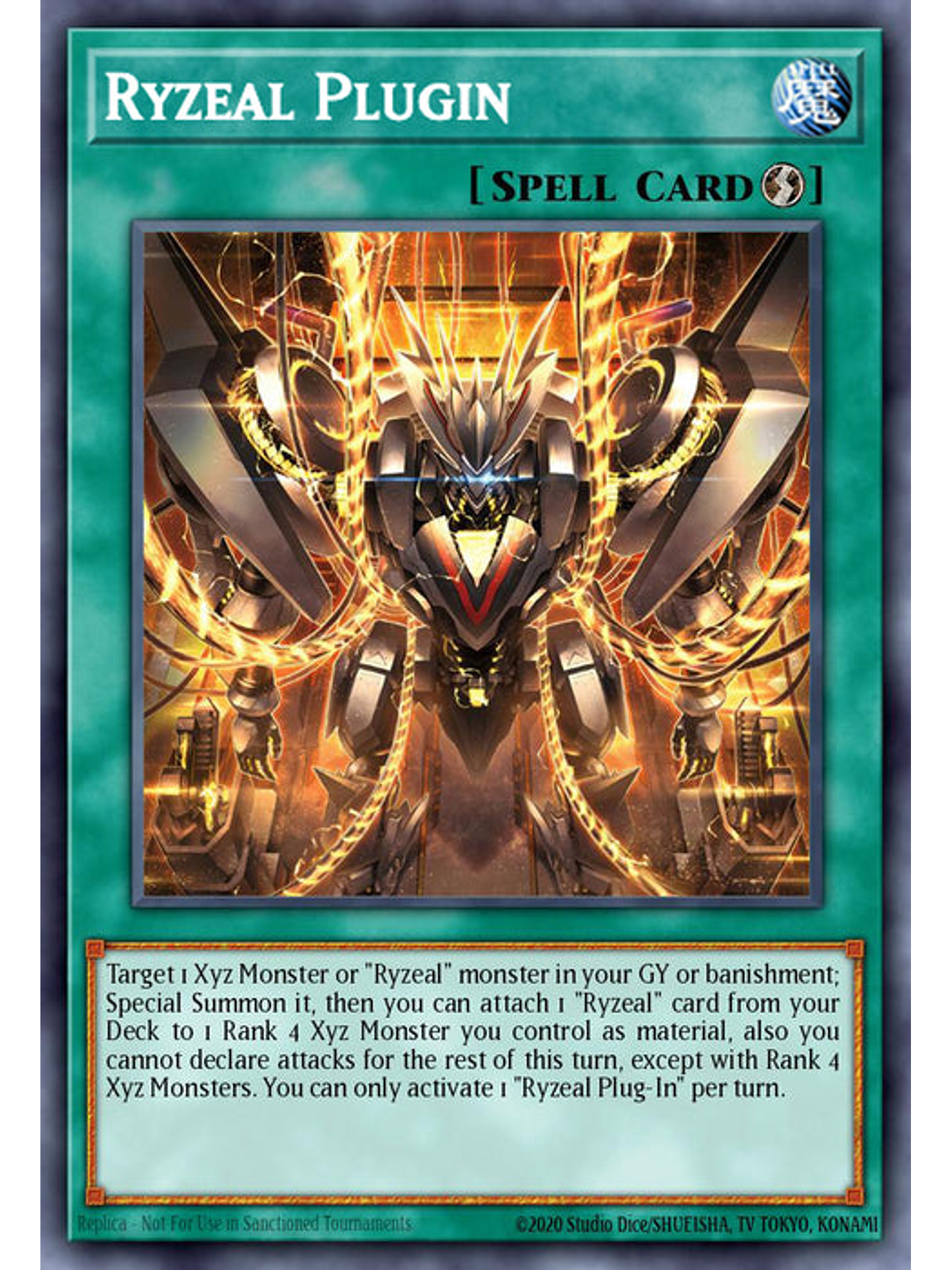 Ryzeal Plugin - CRBR-EN008 - Super Rare 1st Edition 1