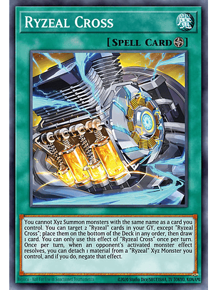 Ryzeal Cross - CRBR-EN009 - Collector's Rare 1st Edition