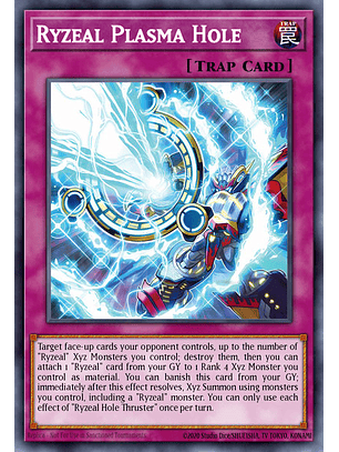 Ryzeal Plasma Hole - CRBR-EN010 - Rare 1st Edition