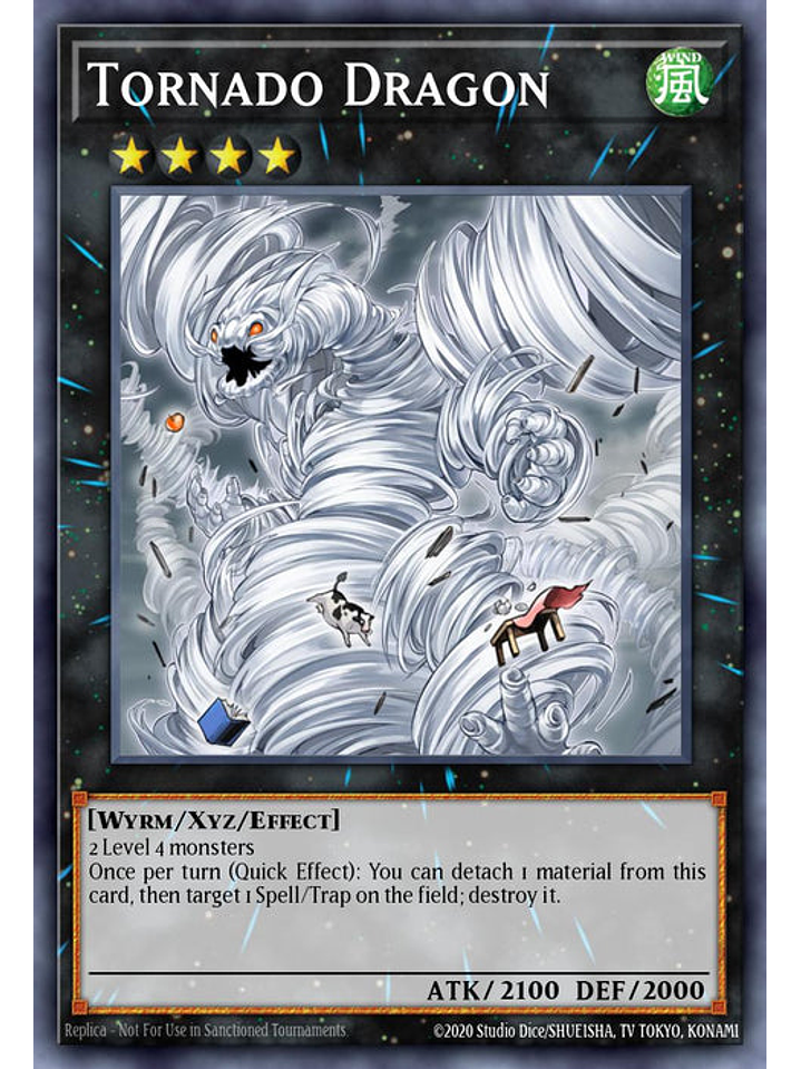 Tornado Dragon - CRBR-EN013 - Rare 1st Edition 1