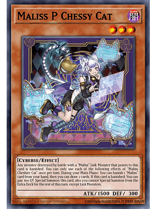 Maliss P Chessy Cat - CRBR-EN016 - Super Rare 1st Edition