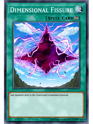 Dimensional Fissure - CRBR-EN030 - Rare 1st Edition