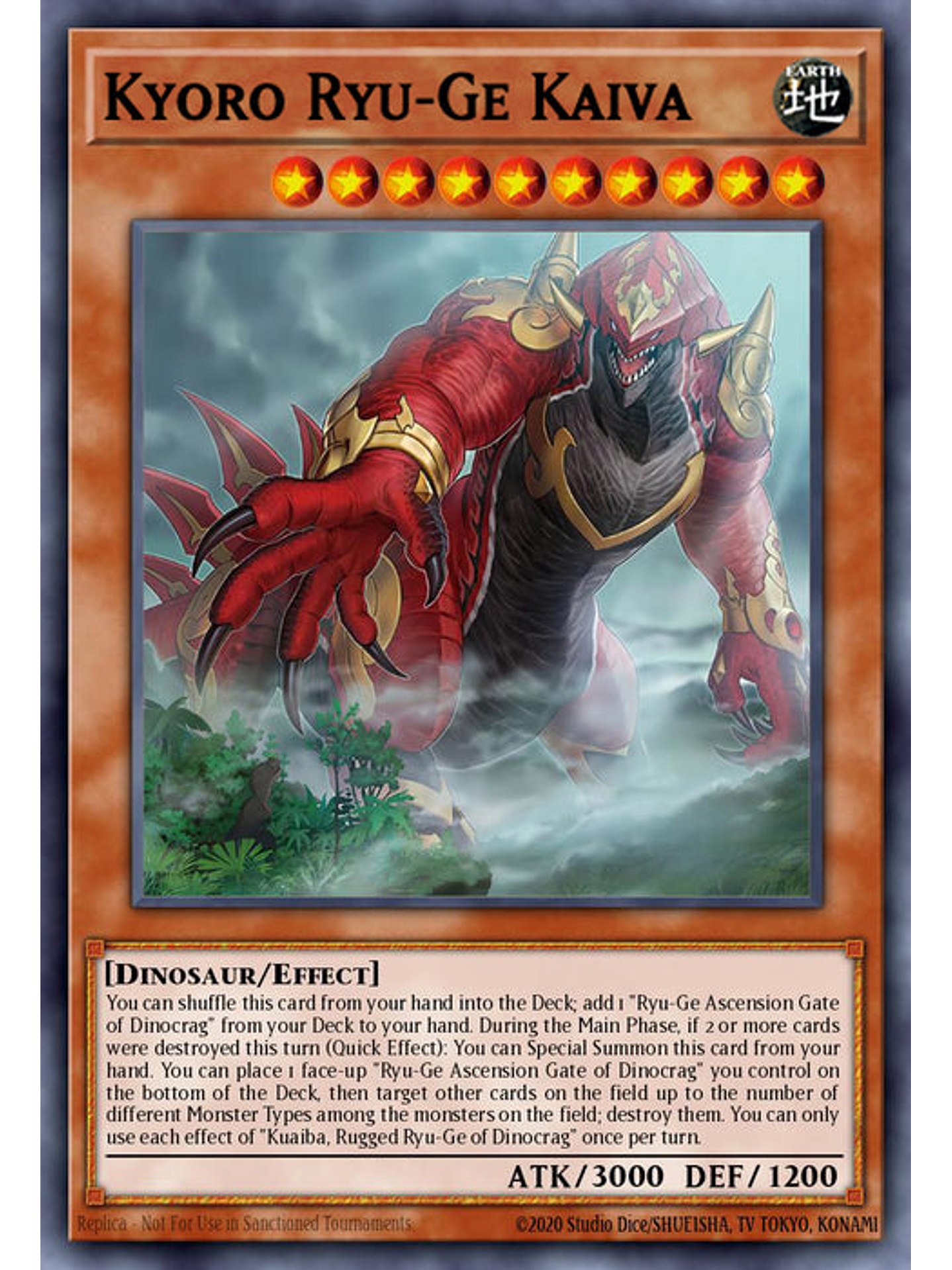 Kyoro Ryu-Ge Kaiva - CRBR-EN031 - Super Rare 1st Edition 1