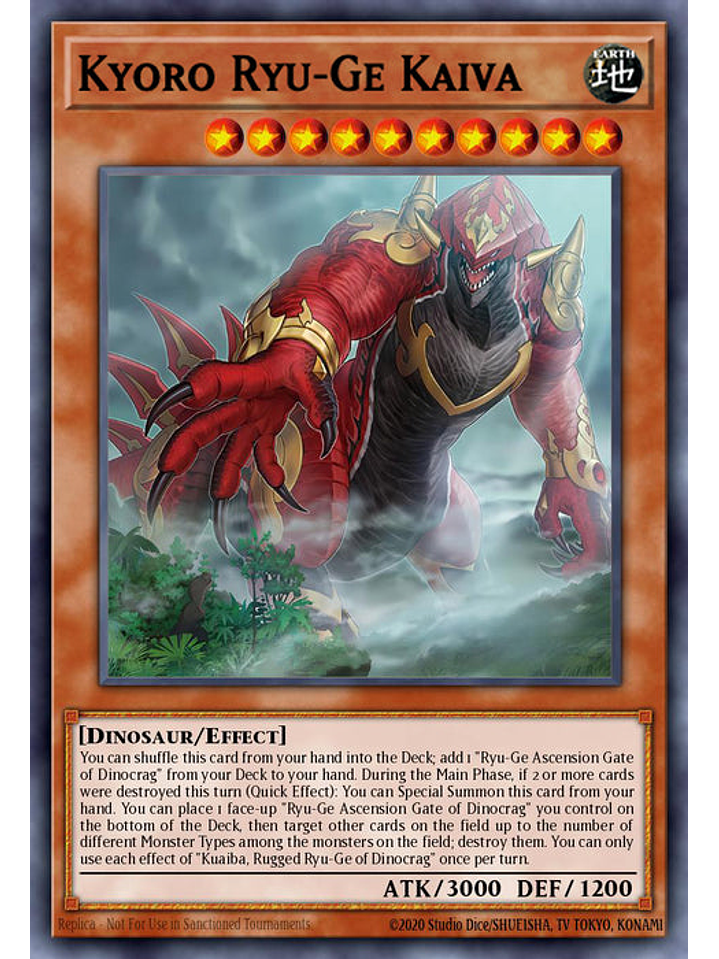 Kyoro Ryu-Ge Kaiva - CRBR-EN031 - Super Rare 1st Edition 1