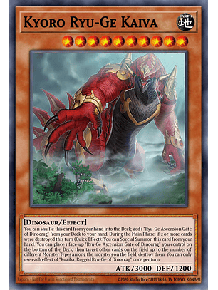 Kyoro Ryu-Ge Kaiva - CRBR-EN031 - Collector's Rare 1st Edition