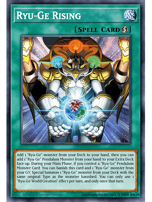 Ryu-Ge Rising - CRBR-EN035 - Rare 1st Edition