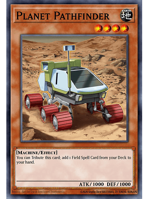 Planet Pathfinder - CRBR-EN042 - Super Rare 1st Edition