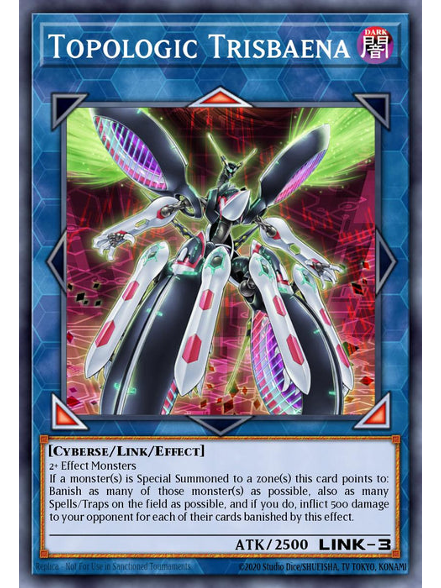 Topologic Trisbaena - CRBR-EN051 - Rare 1st Edition 1