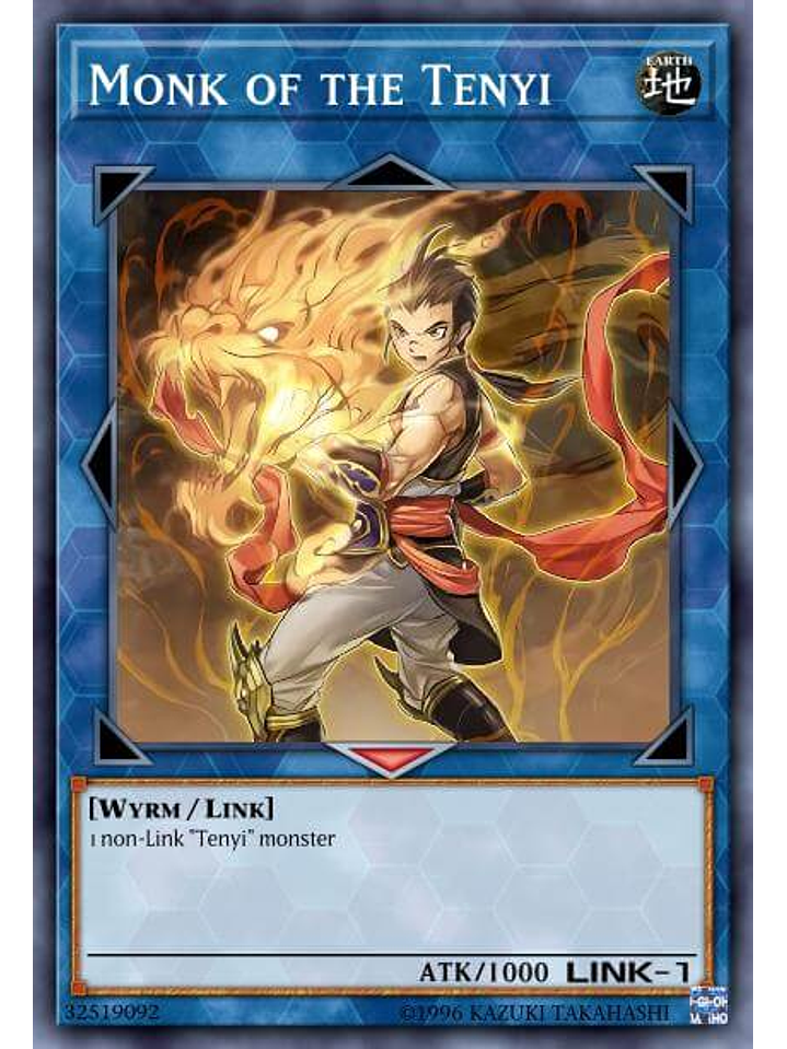 Monk of the Tenyi - CRBR-EN056 - Super Rare 1st Edition 1