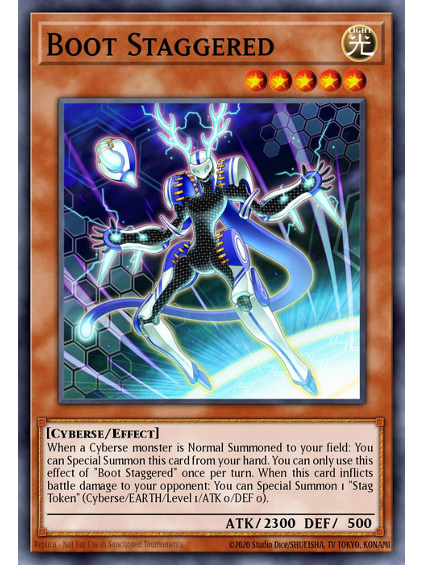 Boot Staggered - CRBR-EN057 - Rare 1st Edition 1