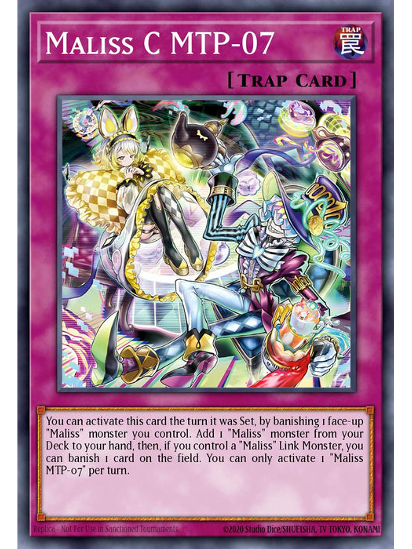 Maliss C MTP 07 - CRBR-EN022 - Quarter Century Secret Rare 1st Edition 1