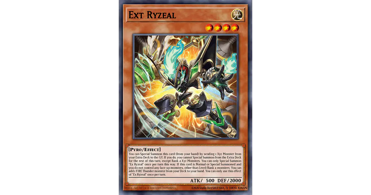 Ext Ryzeal - CRBR-EN004 - Quarter Century Secret Rare 1st