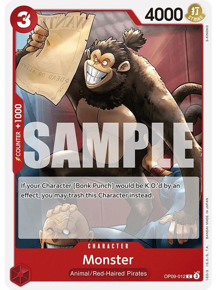 OP09-012 C Monster 1