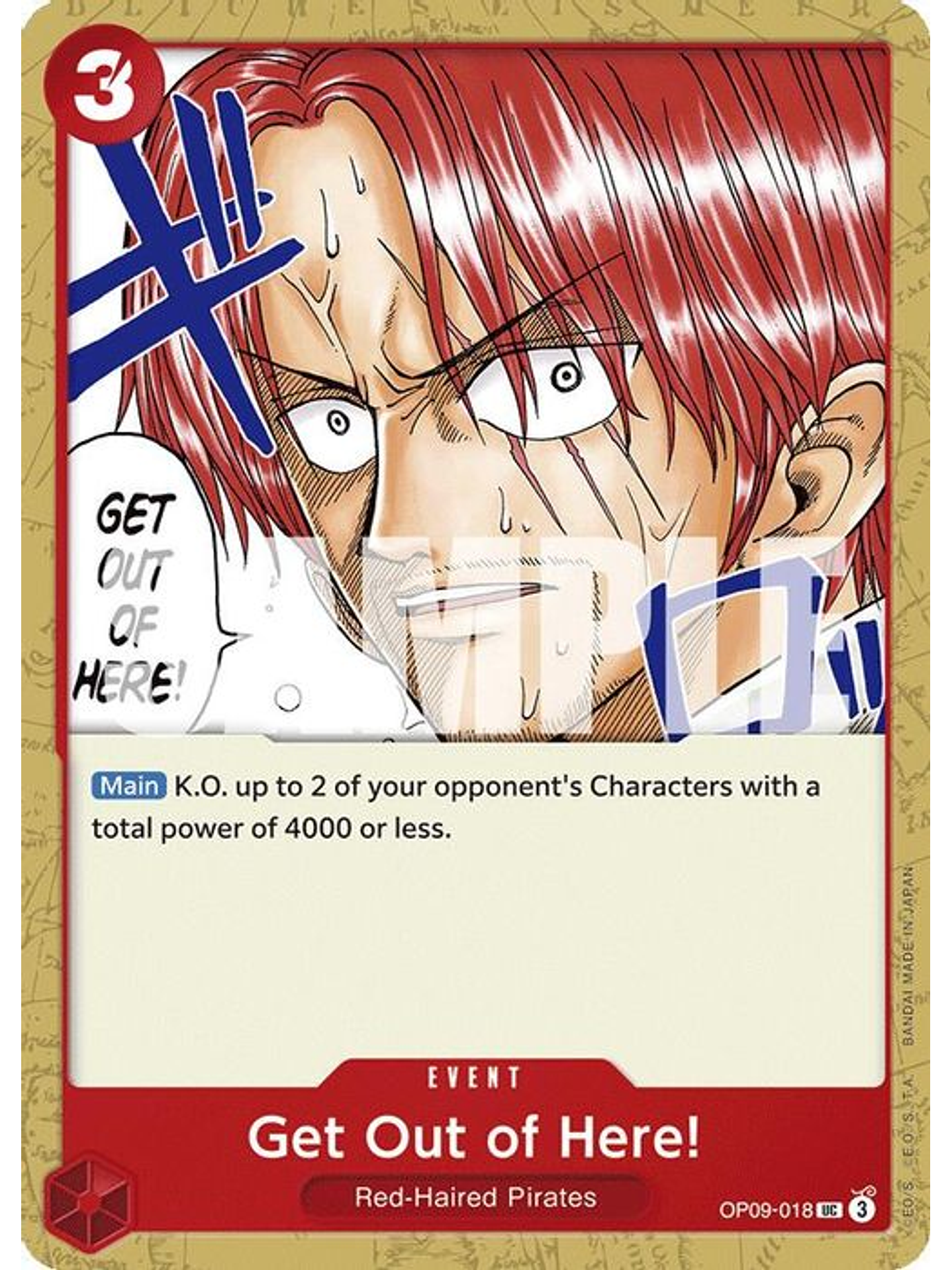 OP09-018 U Get Out of Here! 1