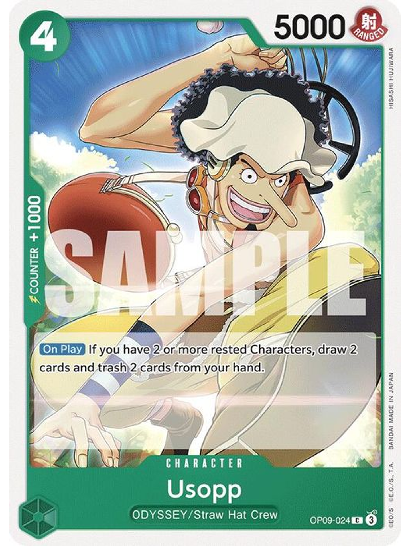 OP09-024 C Usopp (024) 1