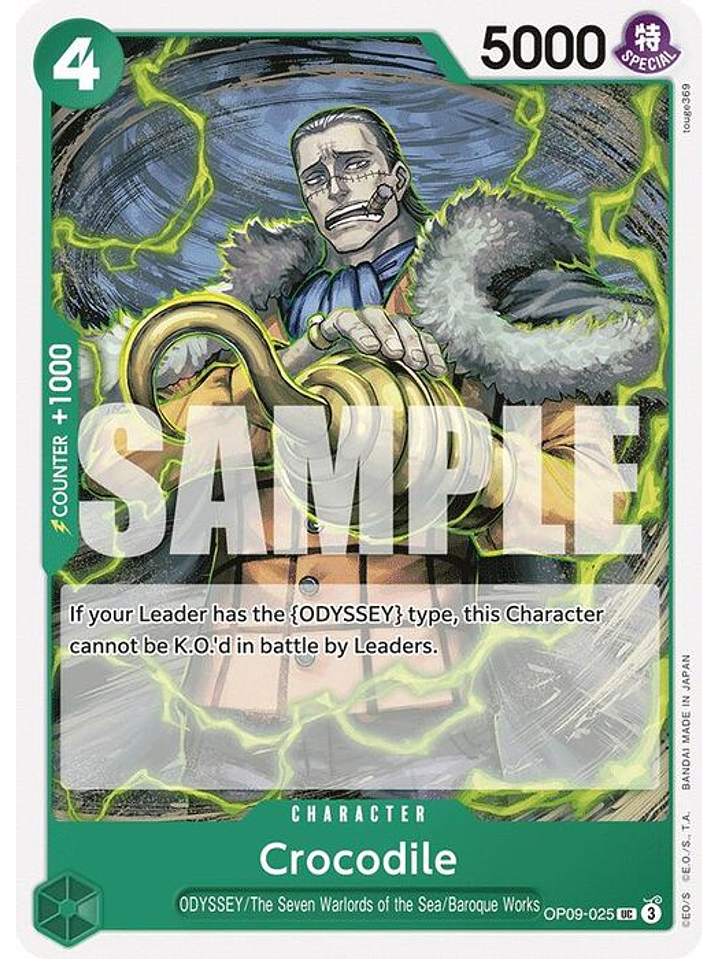 OP09-025 U Crocodile (025) 1