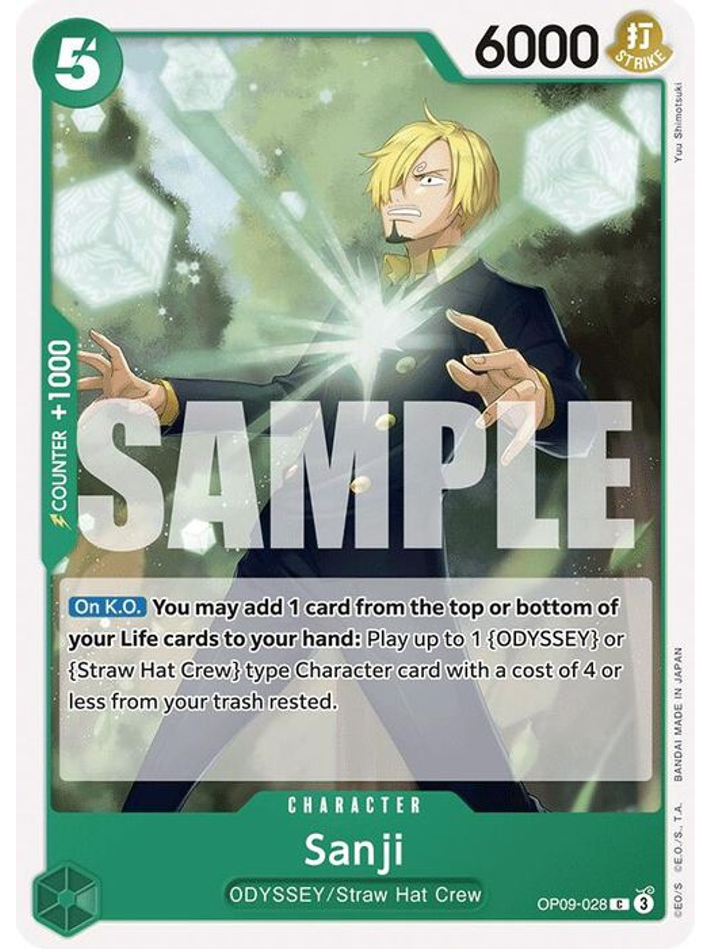 OP09-028 C Sanji (028) 1