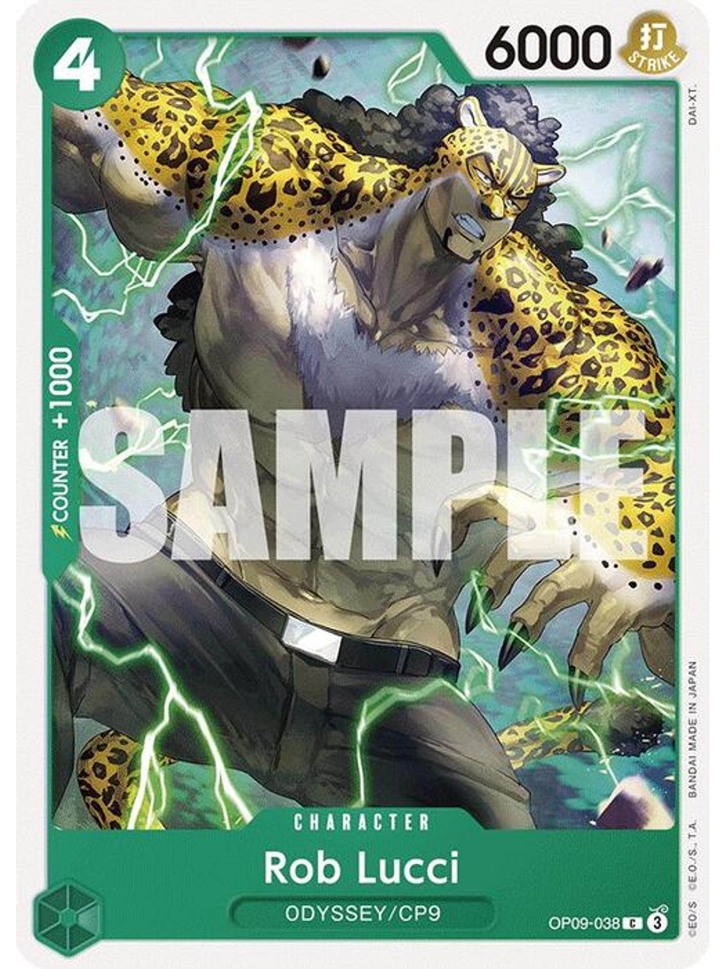 OP09-038 C Rob Lucci (038) 1