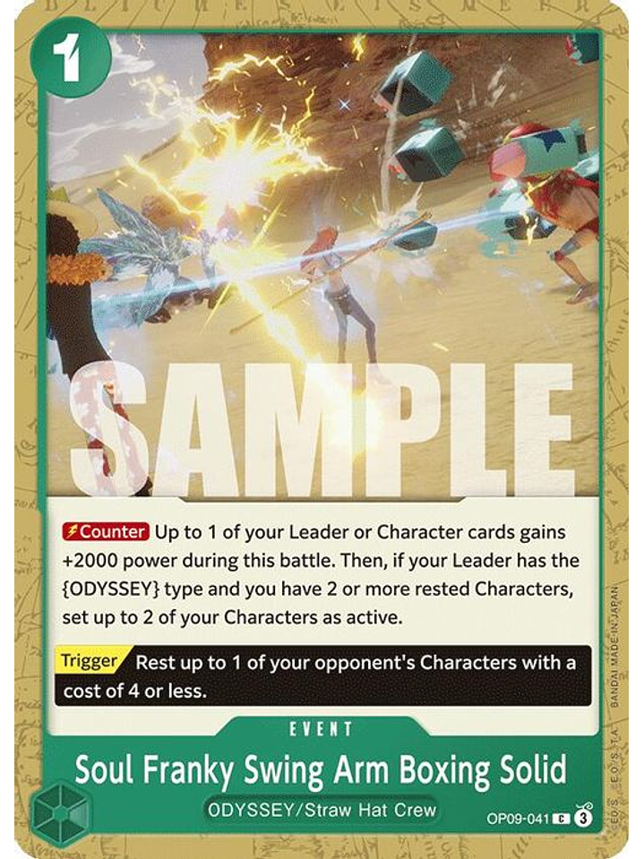 OP09-041 C Soul Franky Swing Arm Boxing Solid 1