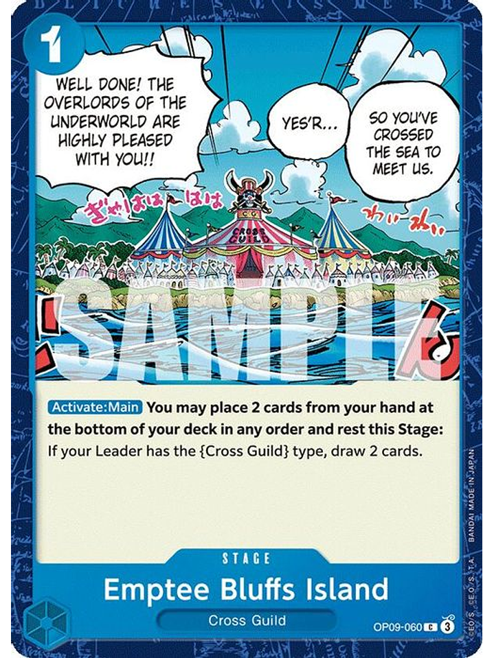 OP09-060 C Emptee Bluffs Island 1