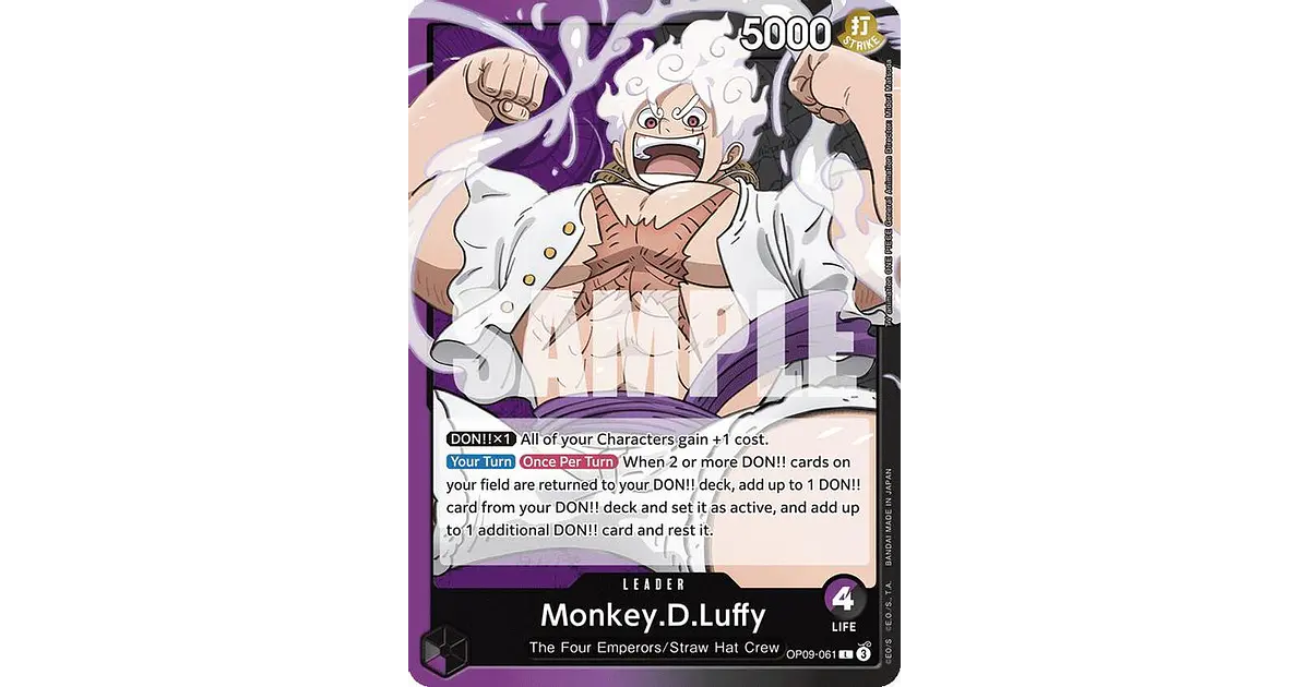 OP09-061 L Monkey.D.Luffy (061)