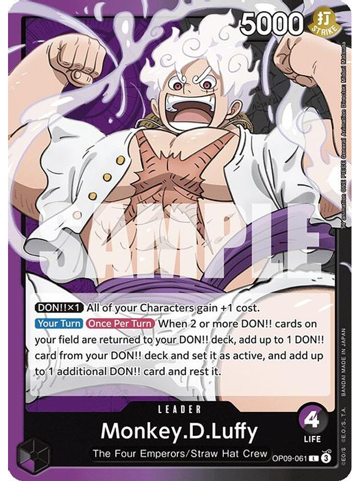 OP09-061 L Monkey.D.Luffy (061) 1