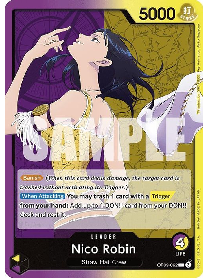 OP09-062 L Nico Robin (062) 1