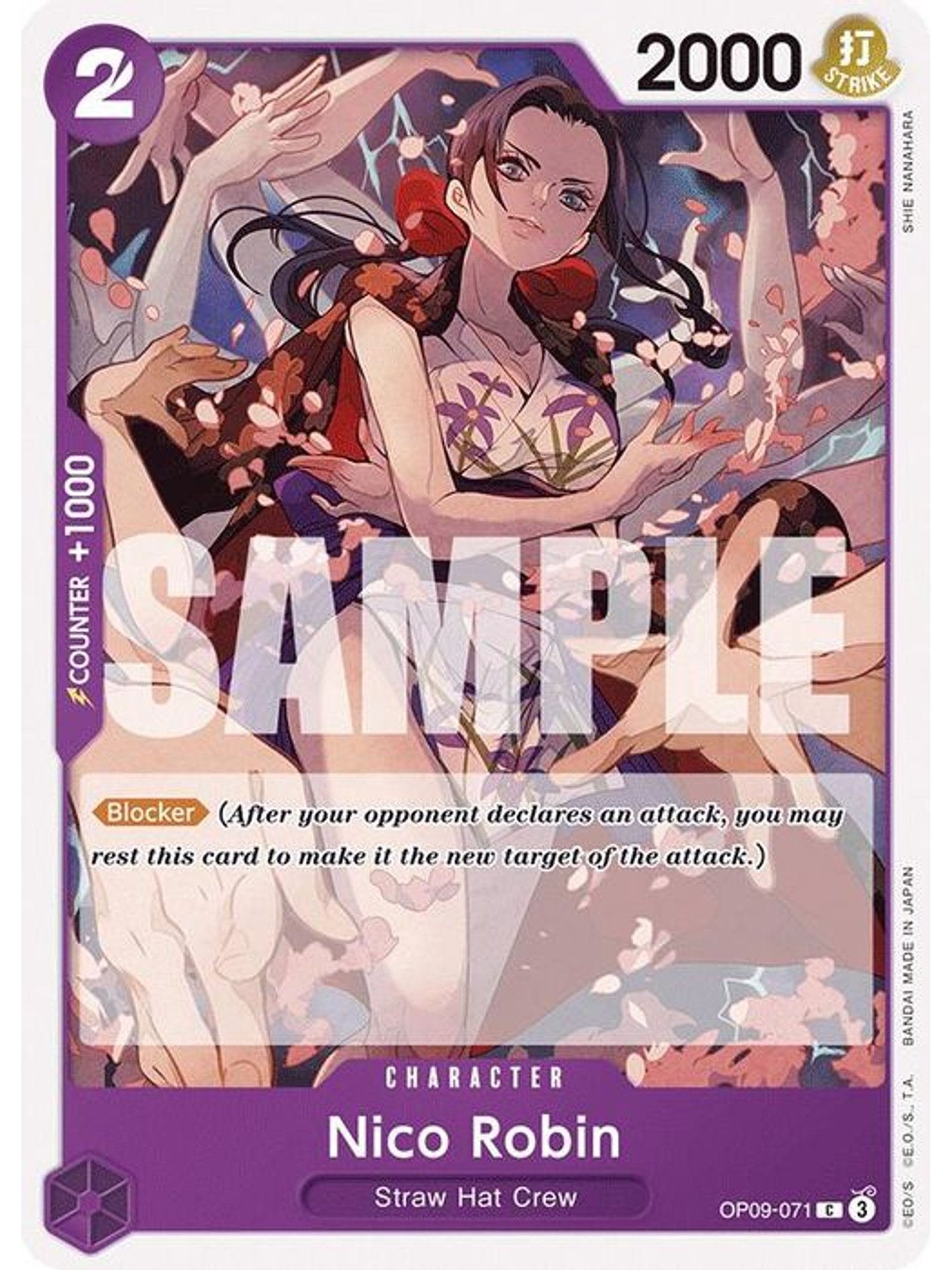 OP09-071 C Nico Robin (071) 1