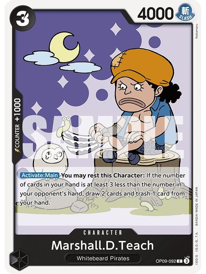 OP09-092 C Marshall.D.Teach (092) 1