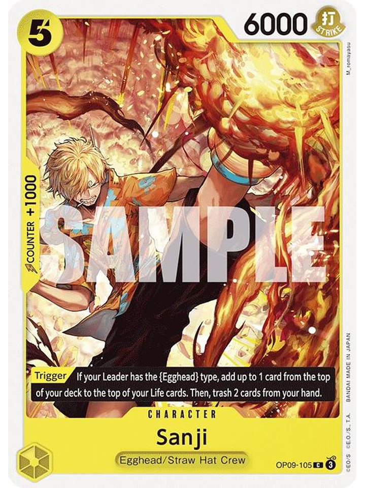 OP09-105 C Sanji (105) 1