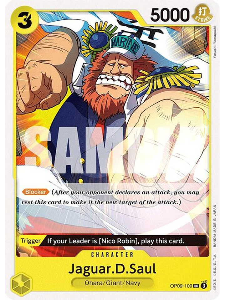 OP09-109 U Jaguar.D.Saul 1
