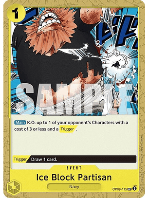 OP09-115 U Ice Block Partisan