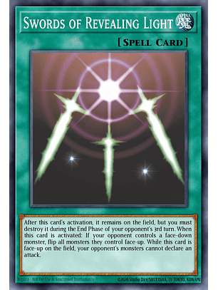 Swords of Revealing Light - SBC2-ENA14 - Prismatic Secret Rare 1st Edition