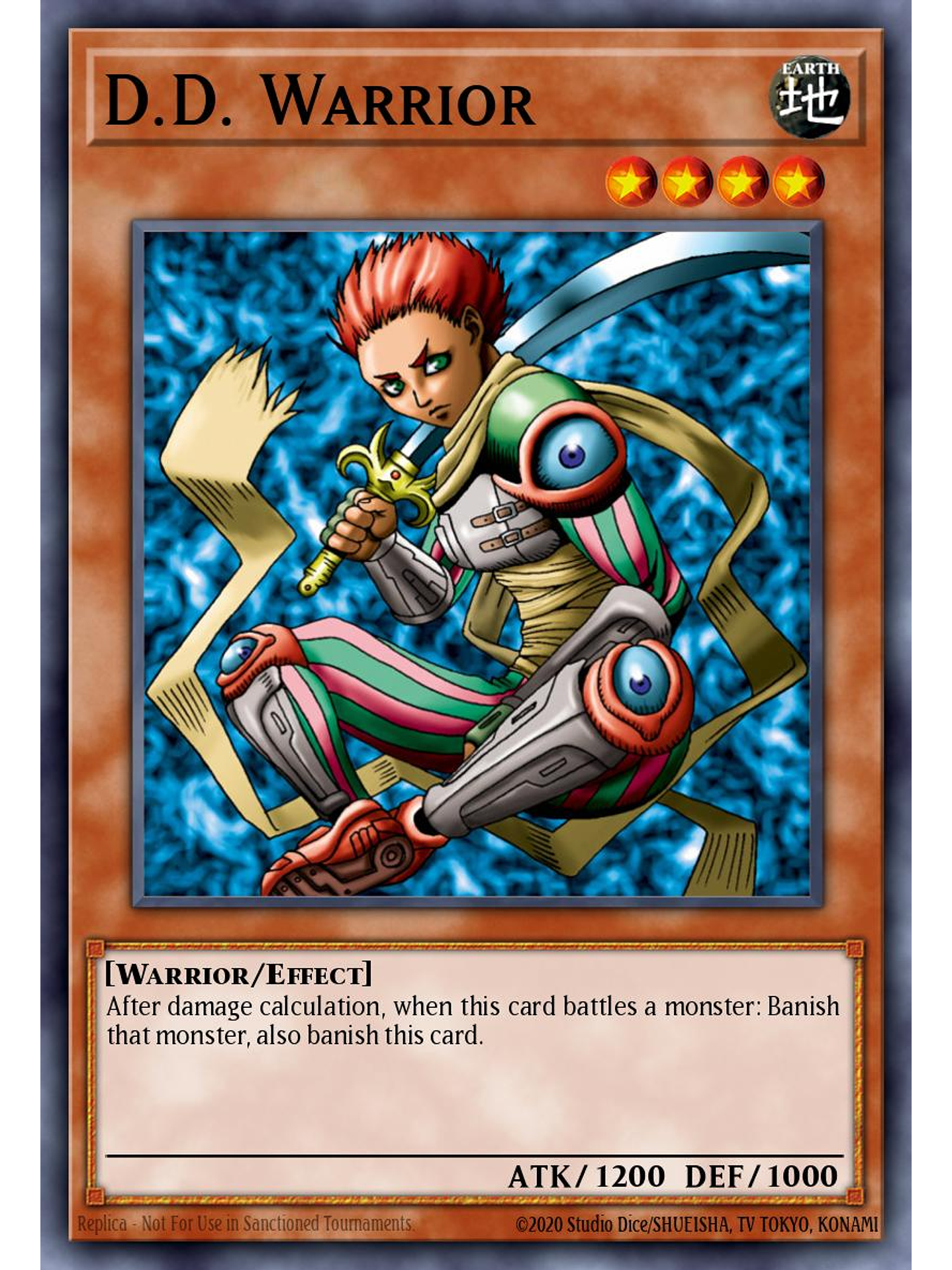 D.D. Warrior - SBC2-ENC08 - Prismatic Secret Rare 1st Edition 1