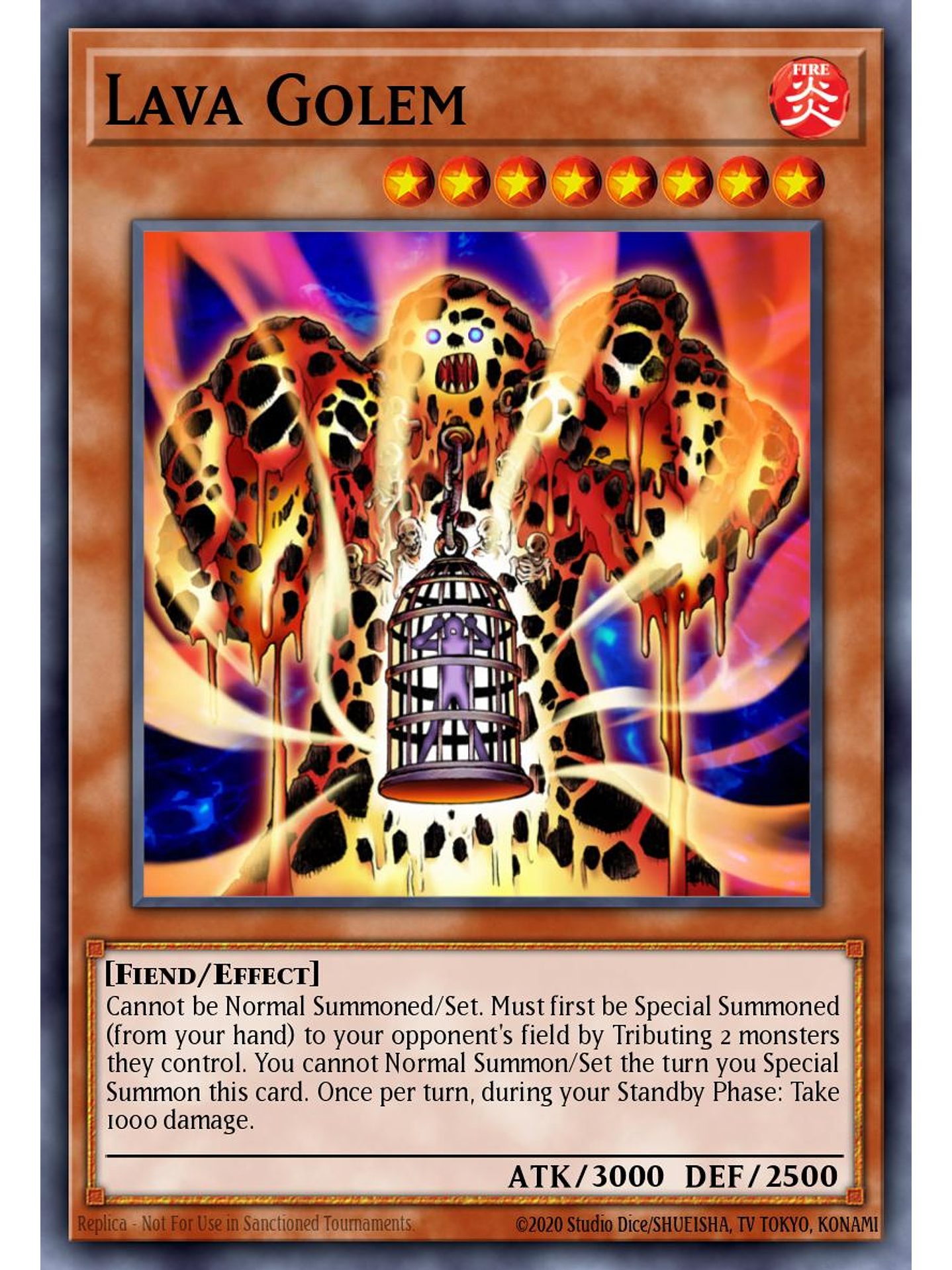 Lava Golem - SBC2-END09 - Prismatic Secret Rare 1st Edition 1