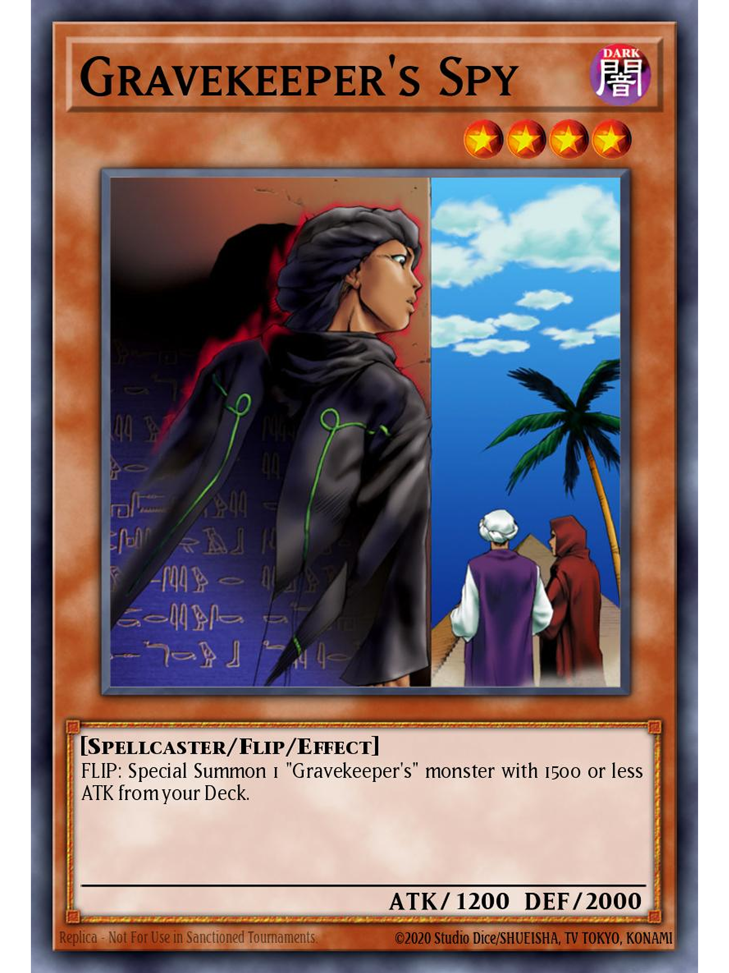 Gravekeeper's Spy - SBC2-ENF10 - Prismatic Secret Rare 1st Edition 1